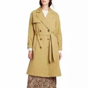 Nili Lotan X Target Collab Trench Coat in Beige/Khaki